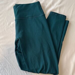 Fabletics Teal Powerhold Leggings